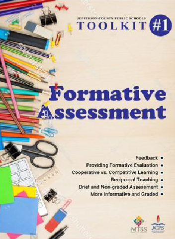 Formative Assessment